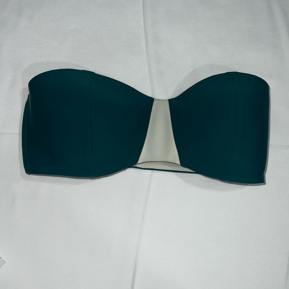 MIKOH Bikini Bandeau Top, SMALL